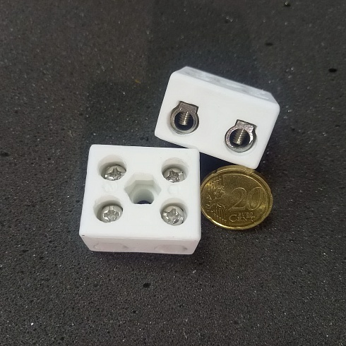 Keraminė kontaktinė kaladėlė 2P25А (02-04)