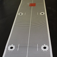 Poliesterio šildymo elementas